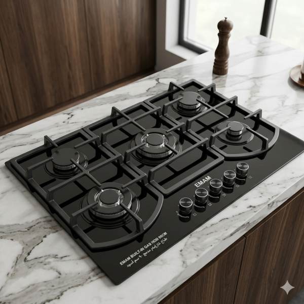 موقد غاز مدمج 5 عيون  Built-in