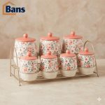 مرطبنات تخزين 7 قطع Jar set