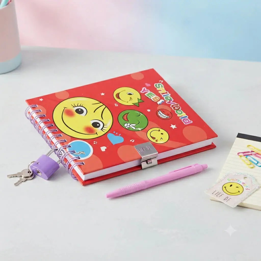 Diary with lock and key دفتر مذكرات بقفل ومفتاح