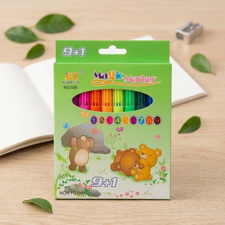 أقلام تلوين Magic Marker – مجموعة 9+1