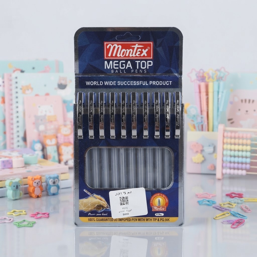 montex pen Montex Mega Top Ballpoint Pens