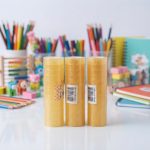 small transparent adhesive