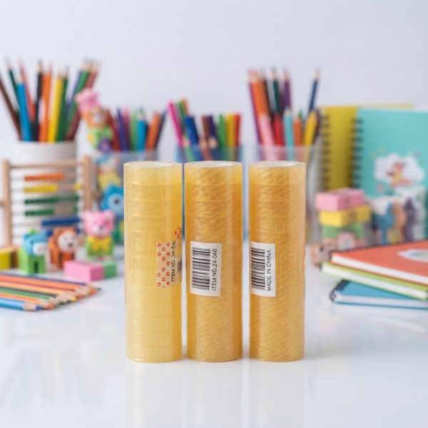 small transparent adhesive
